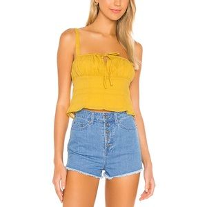 Privacy Please Gabi Top in Golden Yellow